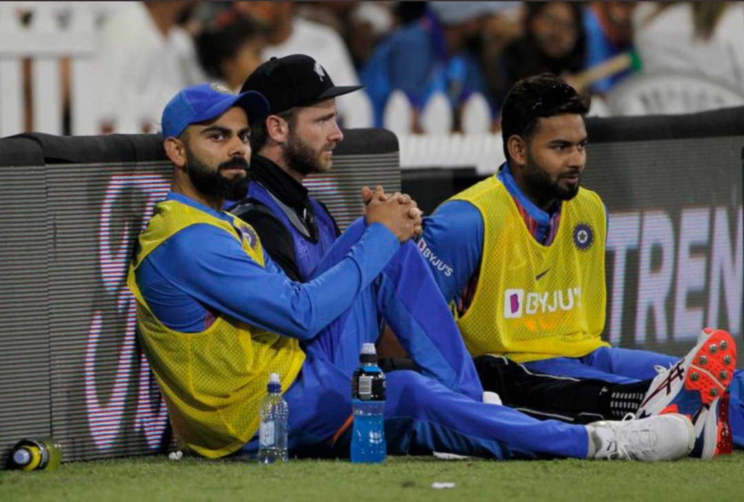 Virat Kohli (Left) during India's tour of New Zealand