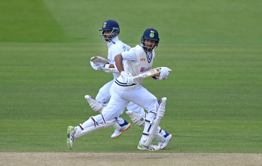 Cheteshwar Pujara took 35 deliveries to open his account in the second innings of Lord's Test