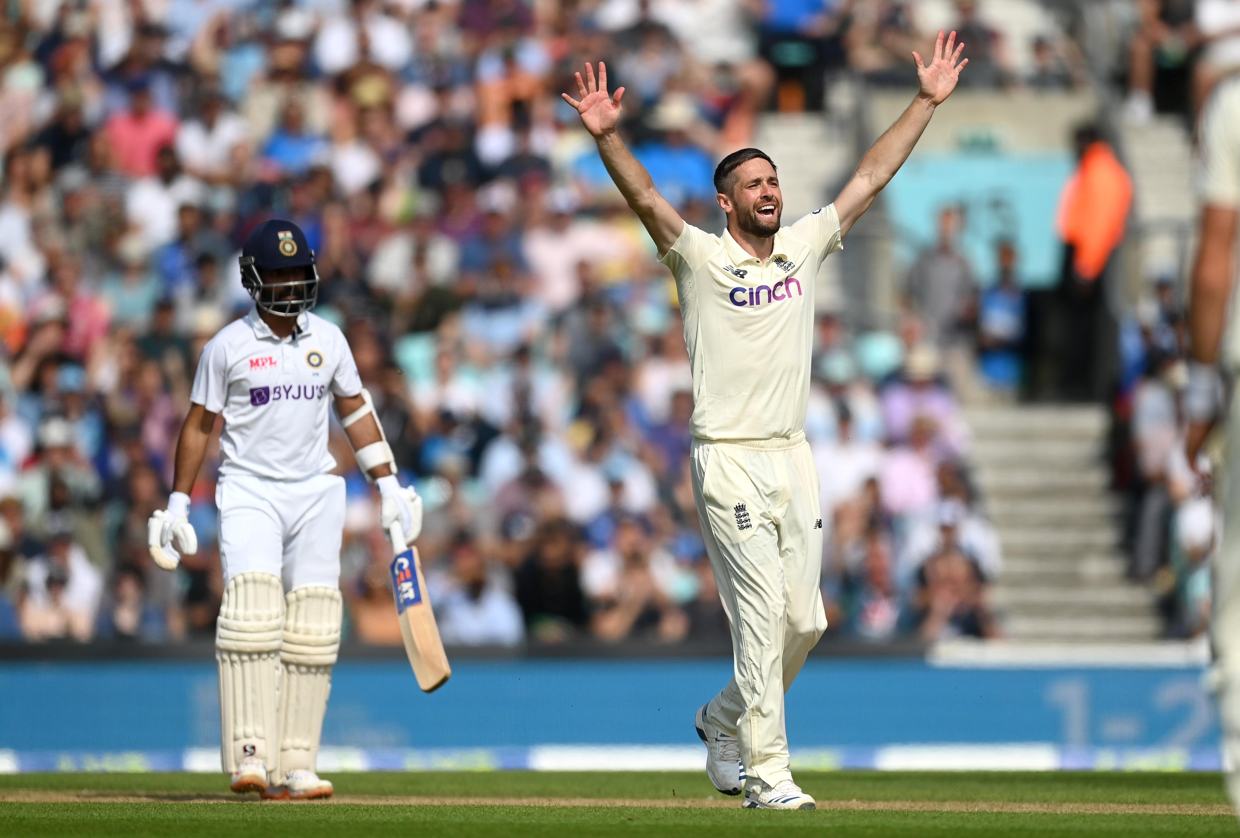 Ajinkya Rahane was dismissed for a duck in the 2nd innings of the Oval Test