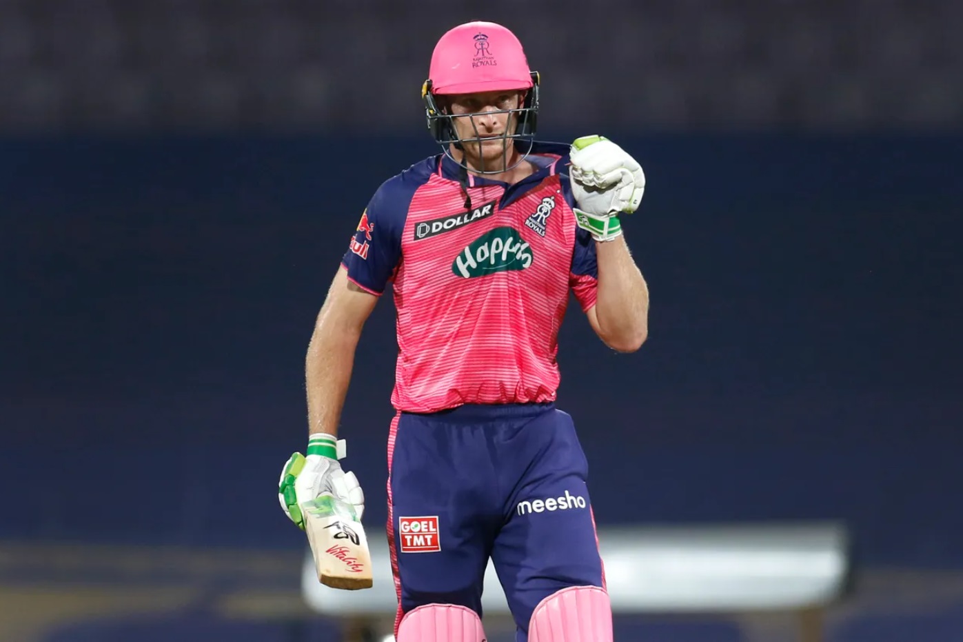 Jos Buttler scored a half-century against MI