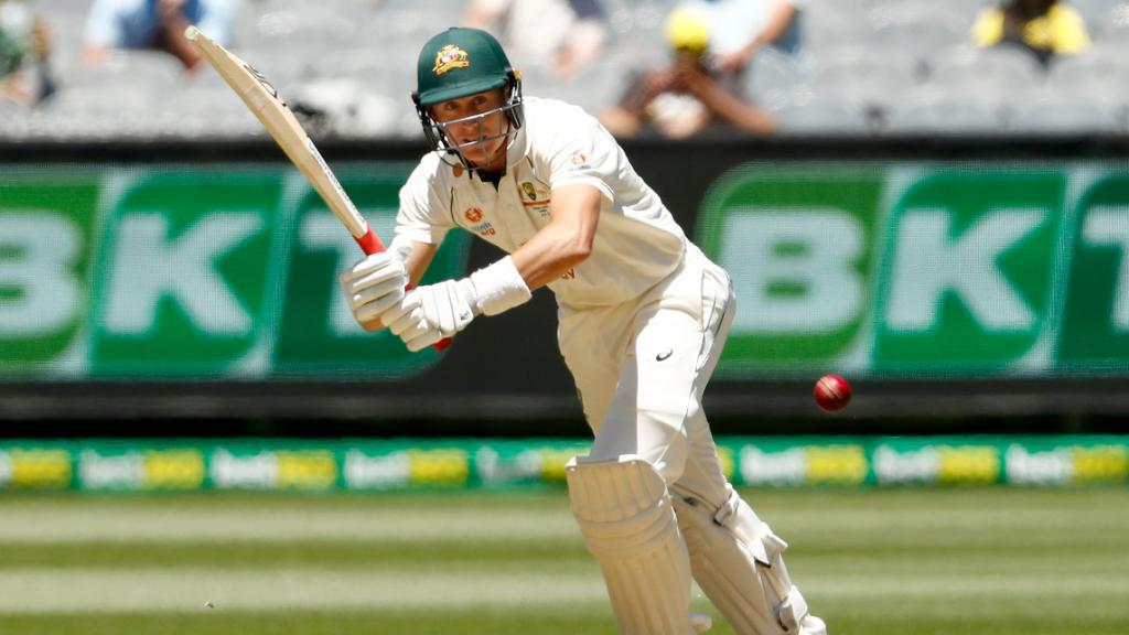 Marnus Labuschagne was dismissed on 44 in the first innings of the fifth Test