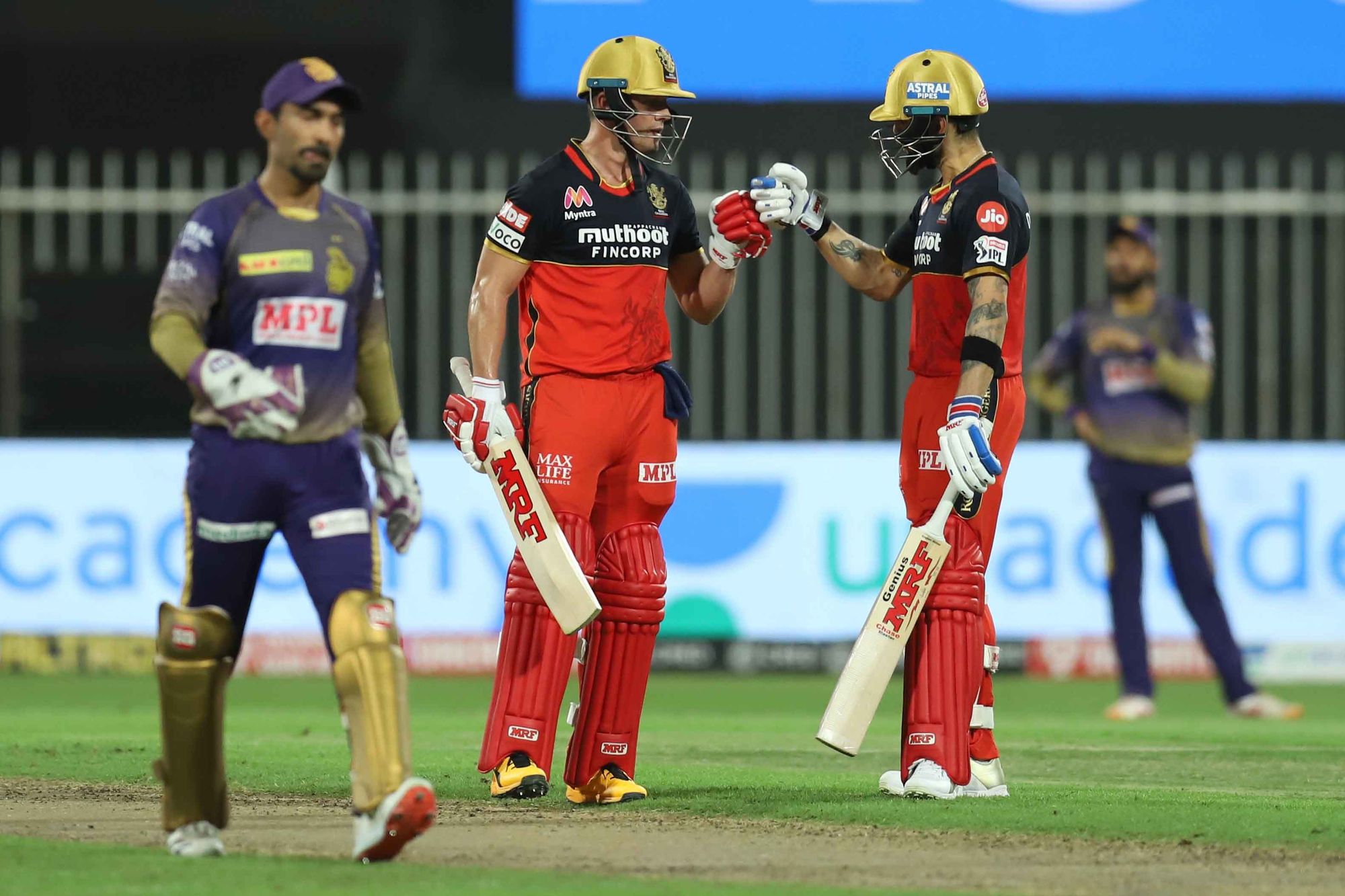RCB are the favourites in their clash against KKR in match 31 of IPL 2021