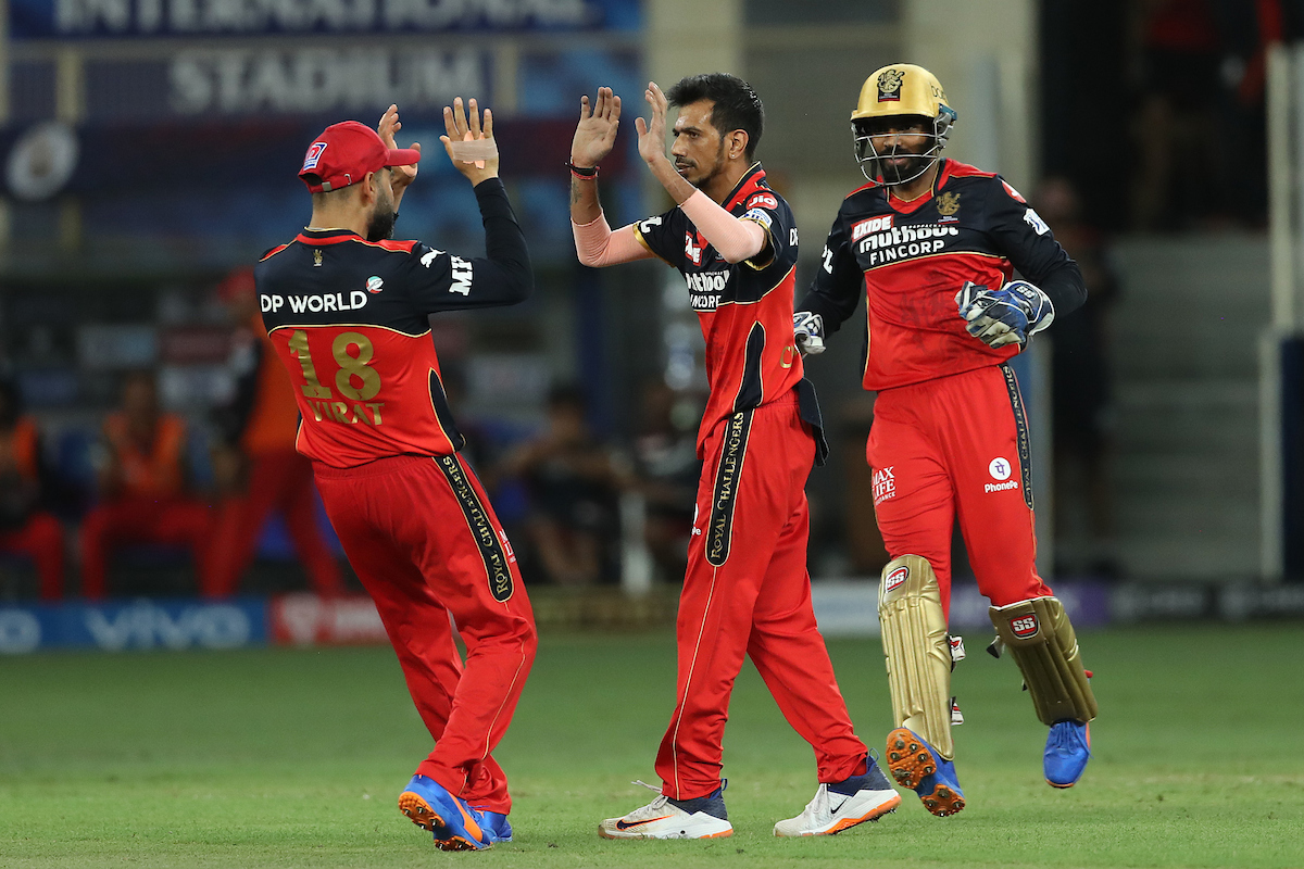 Yuzvendra Chahal scalped the wickets of Quniton de Kock and Ishan Kishan