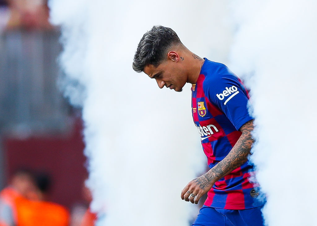 Philippe Coutinho has made 106 appearances for Barcelona
