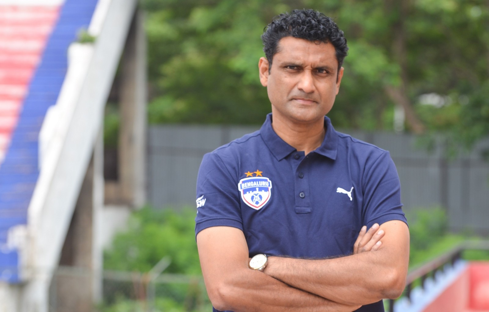 Maushad Moosa is the interim coach of Bengaluru FC