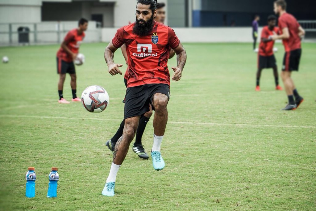 Sandesh Jhinghan played six seasons at Kerala Blasters FC