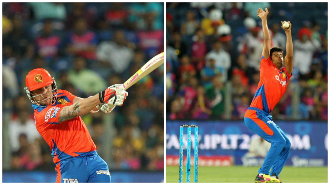 Brendon McCullum and Shivil Kaushik