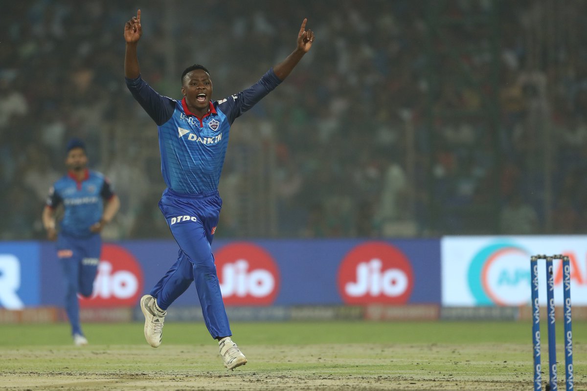 Kagiso Rabada was instrumental in Delhi Capitals' win