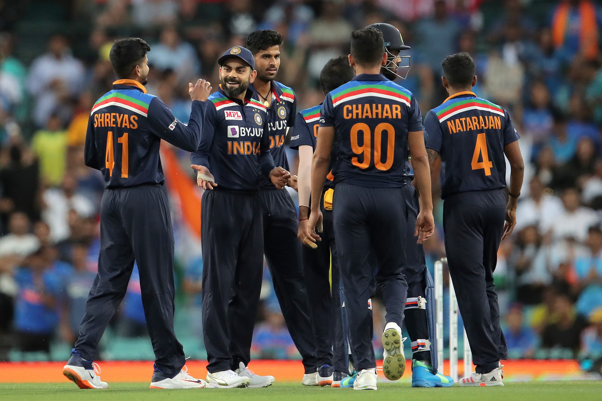 Indian team were fined 20% of their match fee for maintaining a slow-over rate
