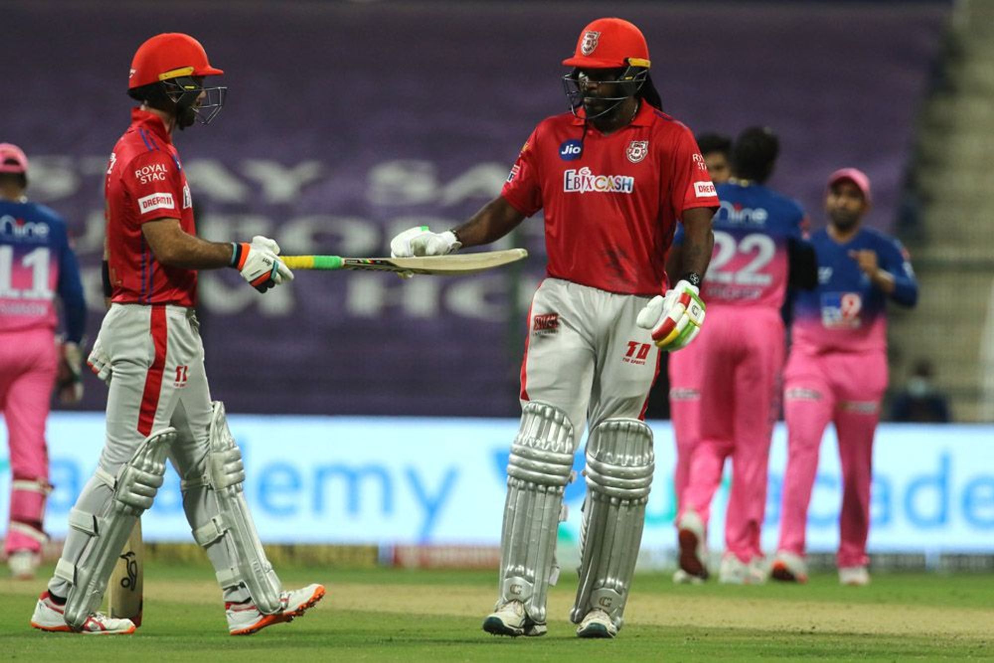 Gayle was dismissed one short of another century