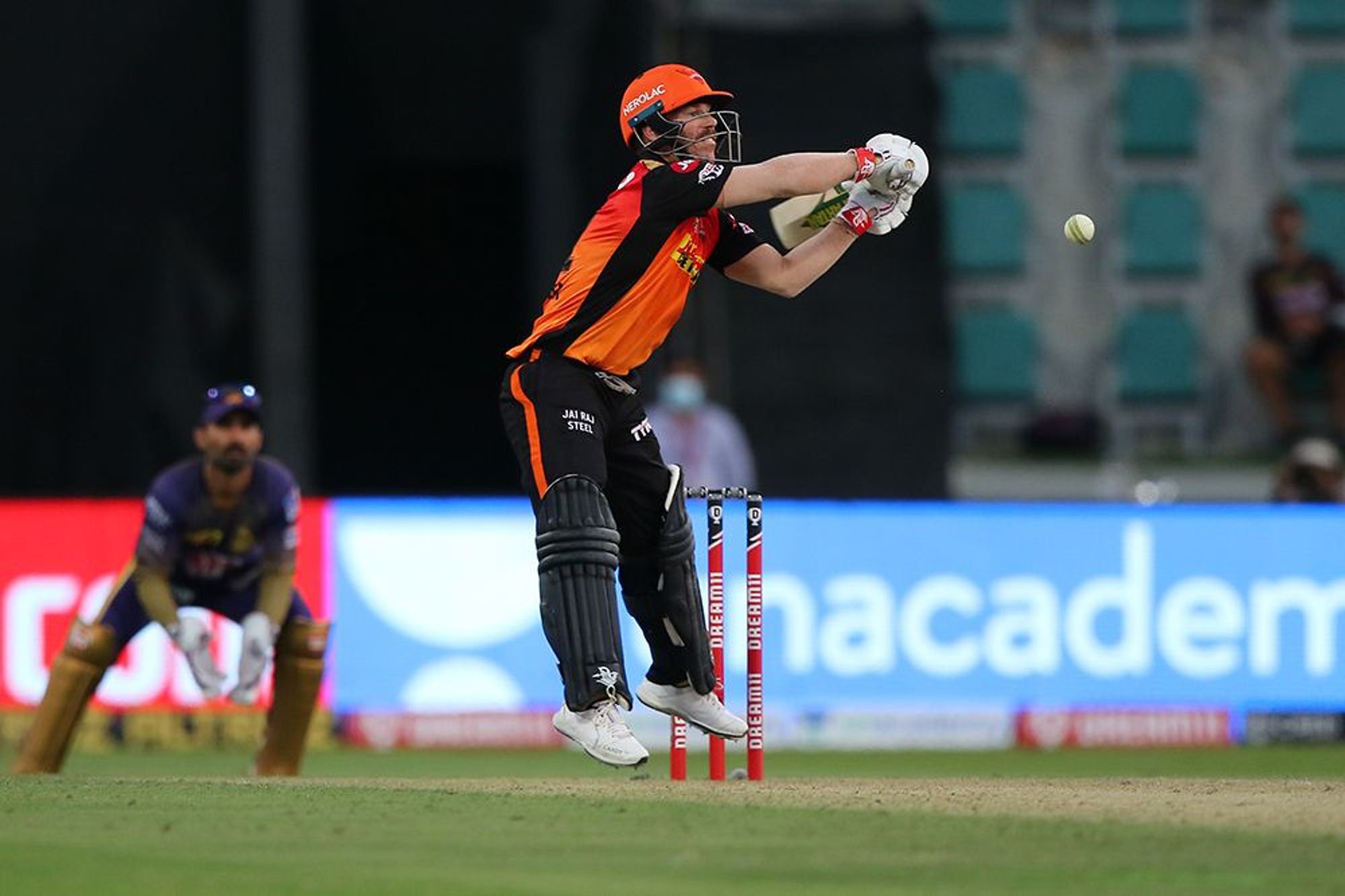 David Warner has not been his usual, free-flowing self in IPL 2020