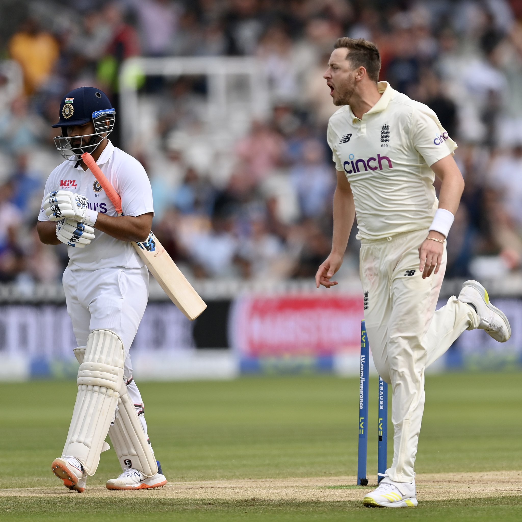 Pant had a forgettable outing at Headingley