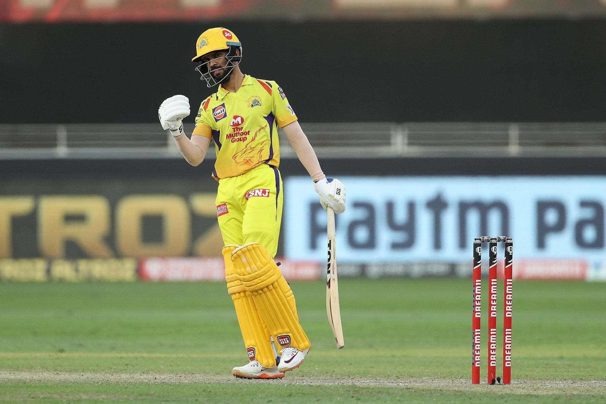 Gaikwad ended with 206 runs for CSK in just six games