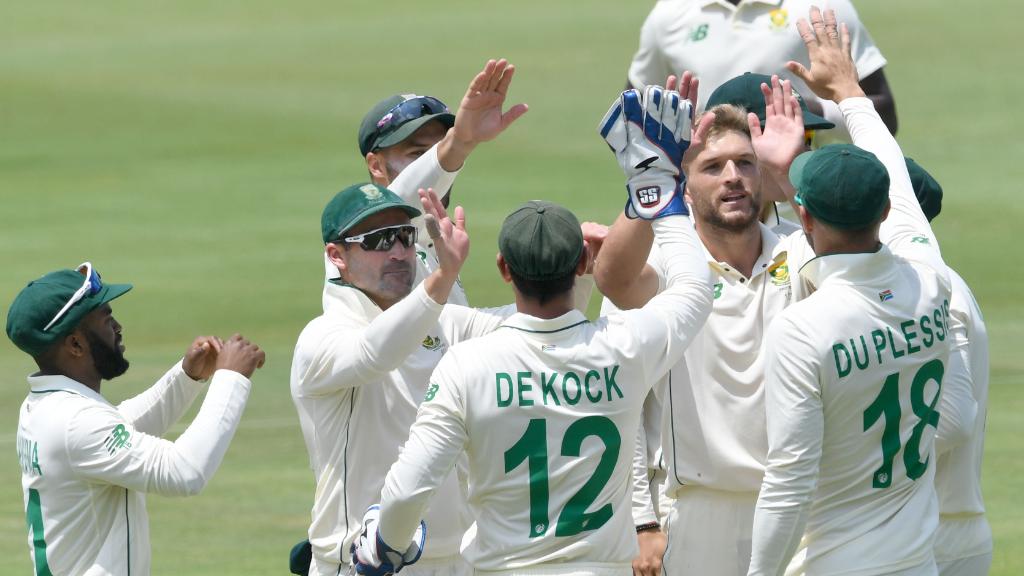 Faf made a brilliant 199 in the first Test