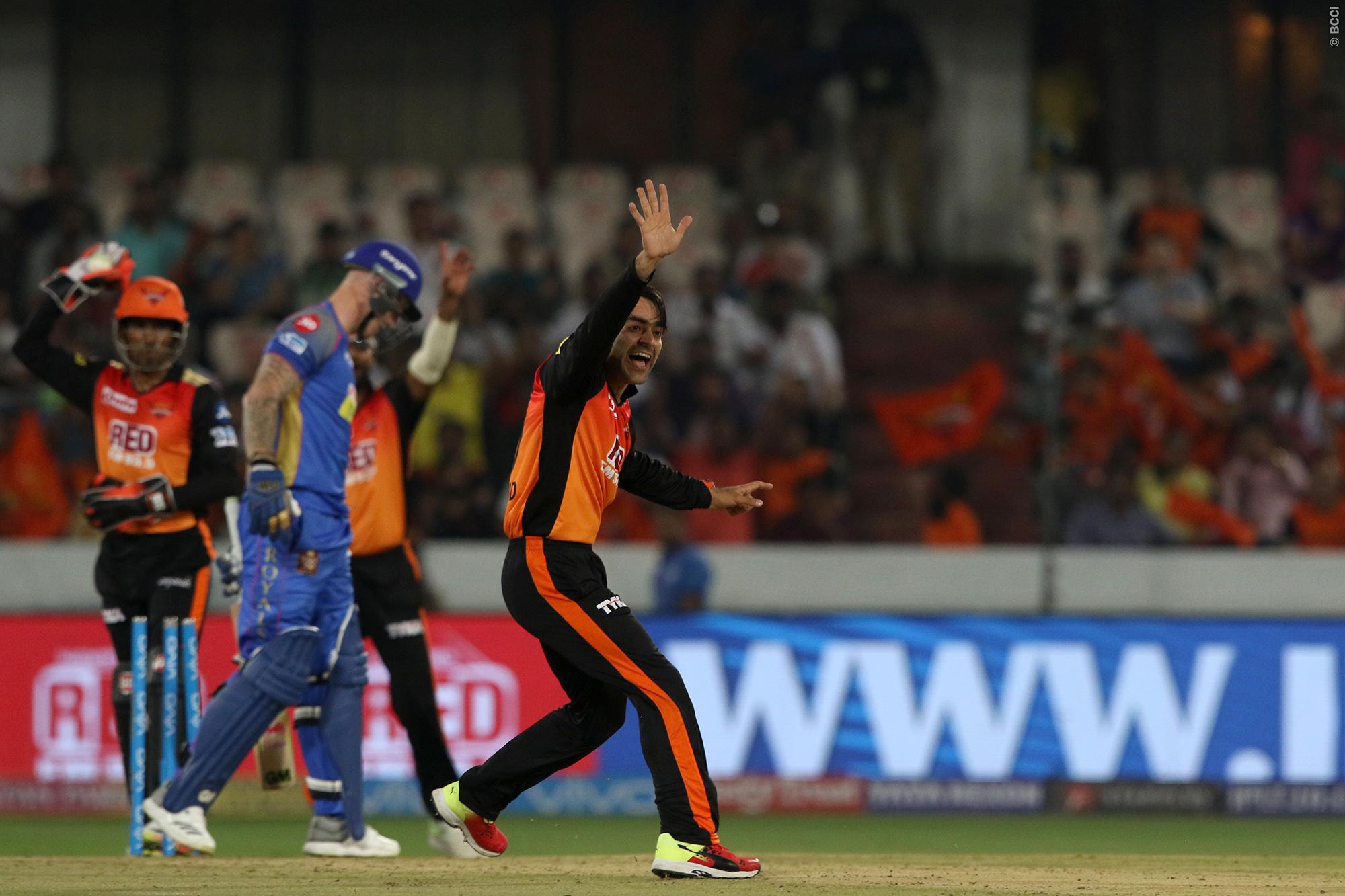Rashid was picked by SRH in 2017 IPL auction