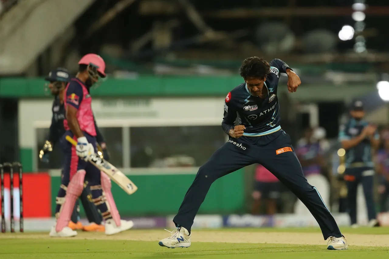 IPL 2022, GT vs RR | Internet reacts as Sai Kishore pumped up after dismissing well-set Sanju Samson