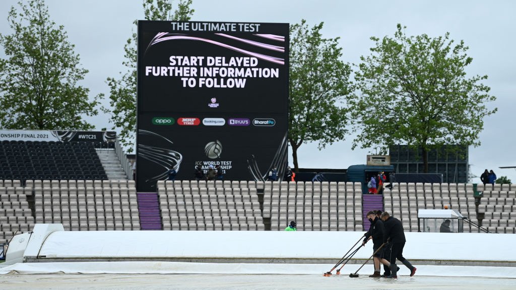 Day 1 of the WTC Final has been called off