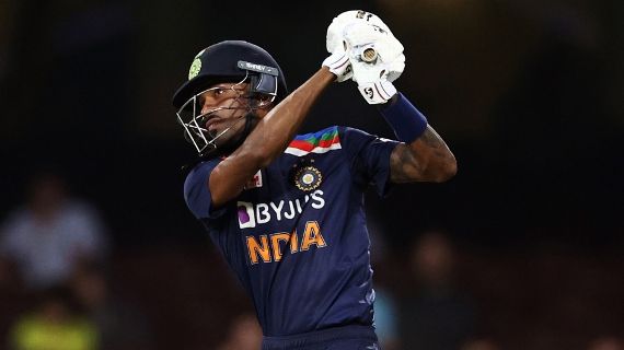 Hardik Pandya was awarded Man of the Match for unbeaten 92 against Australia in third ODI