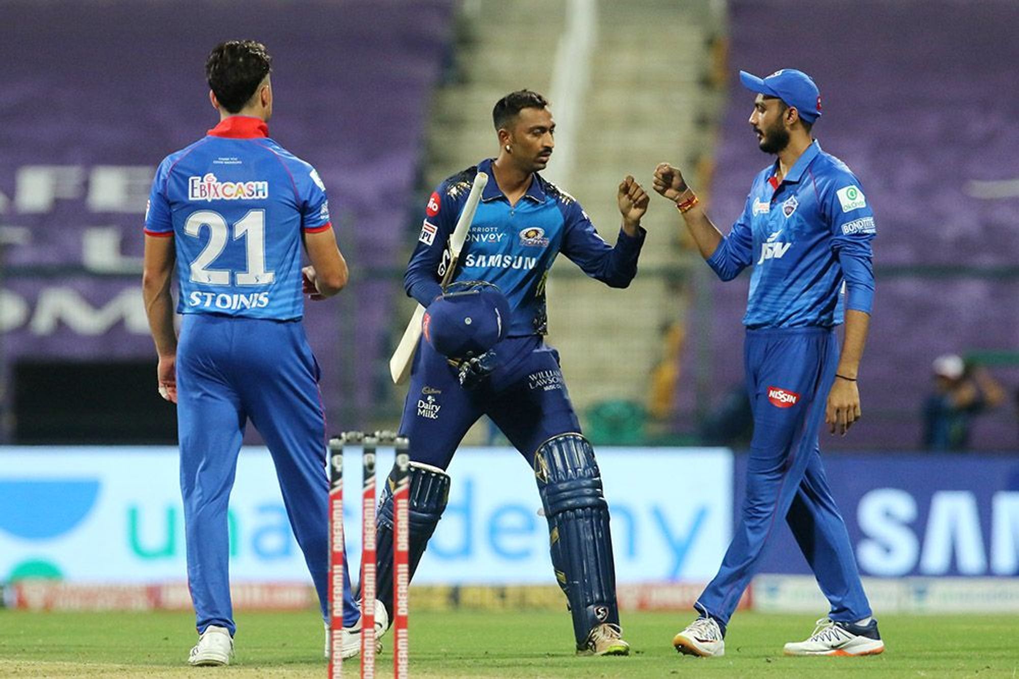 Krunal Pandya held his never to take MI over the line