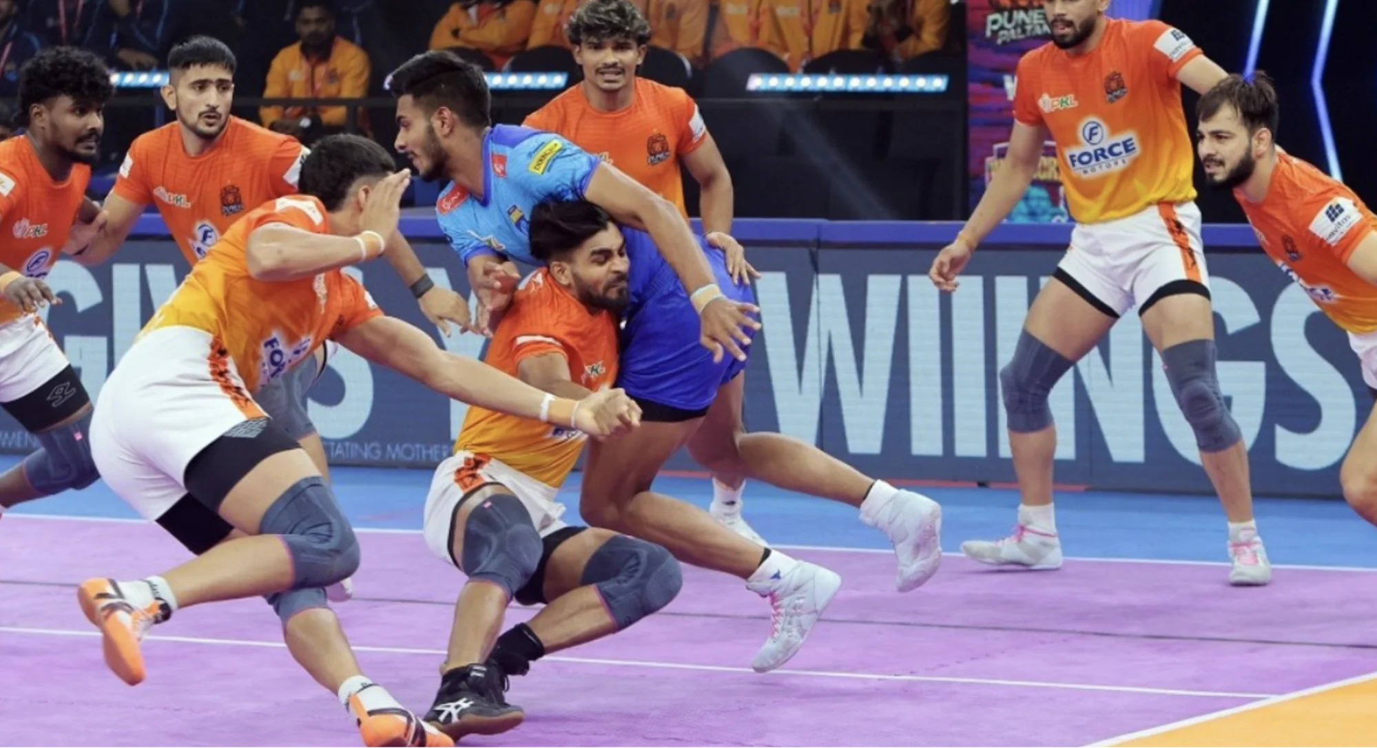 Puneri Paltan Extend Unbeaten Run with 45-36 Win Over Bengal Warriorz