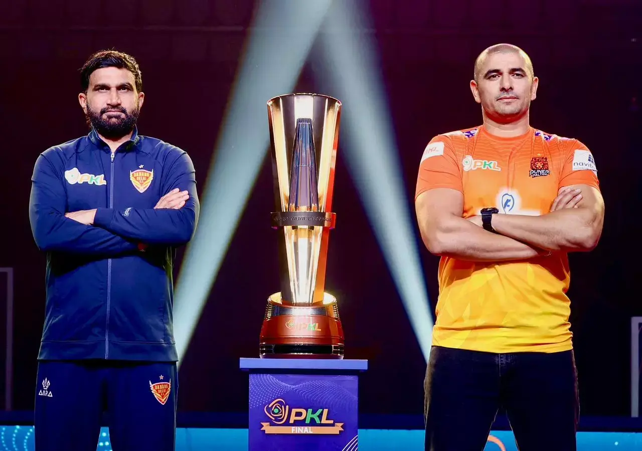 Dabang Delhi K.C. and Puneri Paltan Set for Thrilling Title Clash in PKL 12.