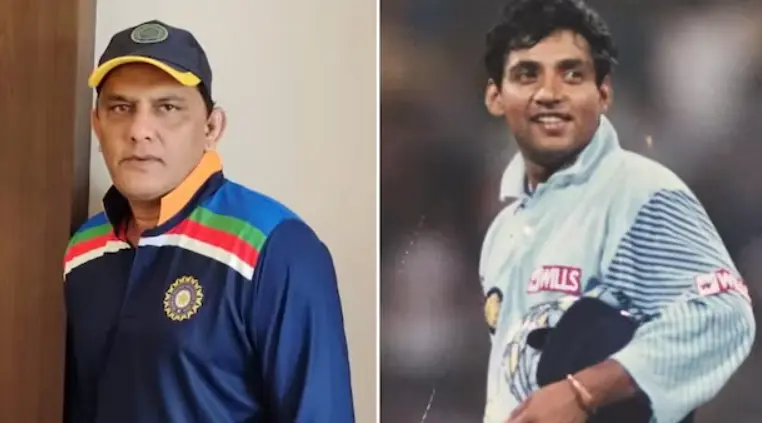 Mohammad Azharuddin and Ajay Jadeja in a Frame.