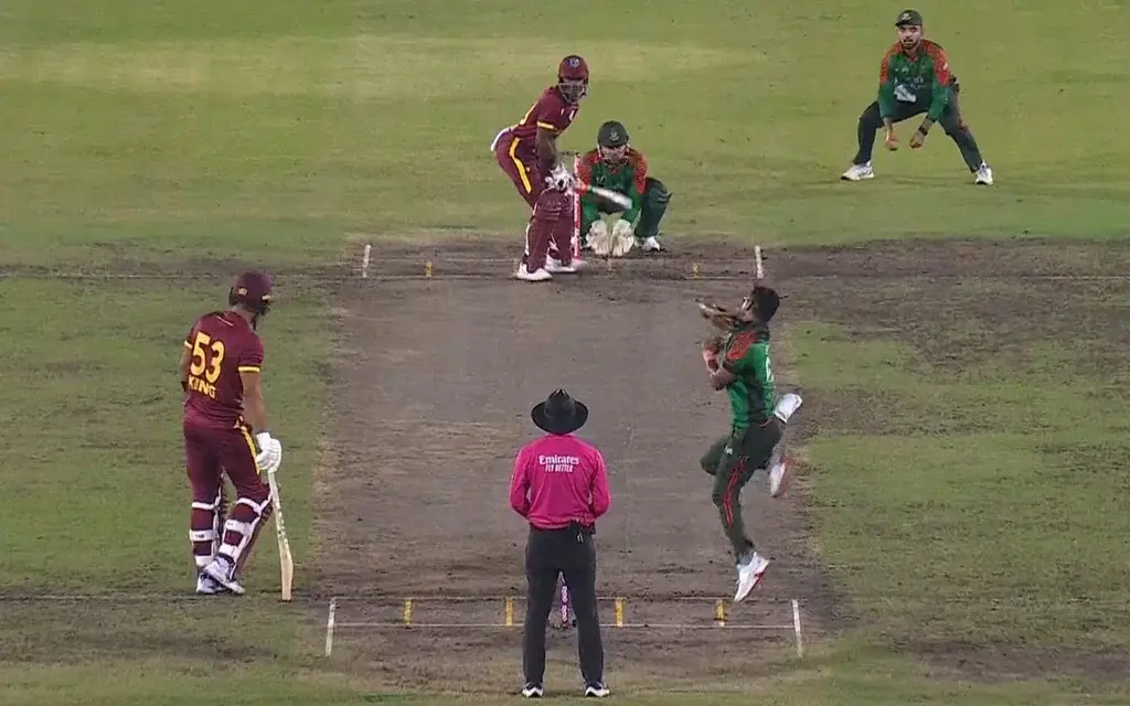 Bangladesh’s Pitch Choice Faces Criticism in WI Encounter.