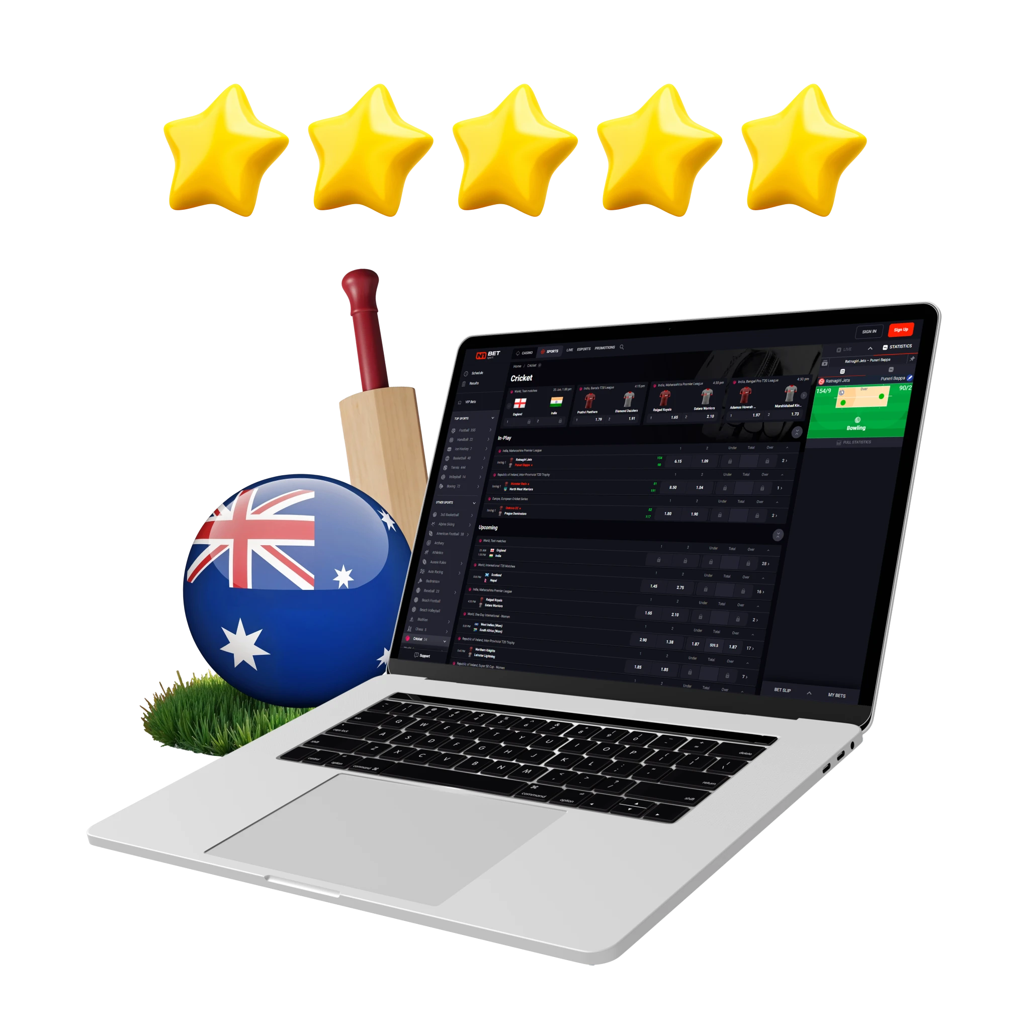 Best Online Cricket Betting Sites&Apps in Australia | All Top 10 List for 2025