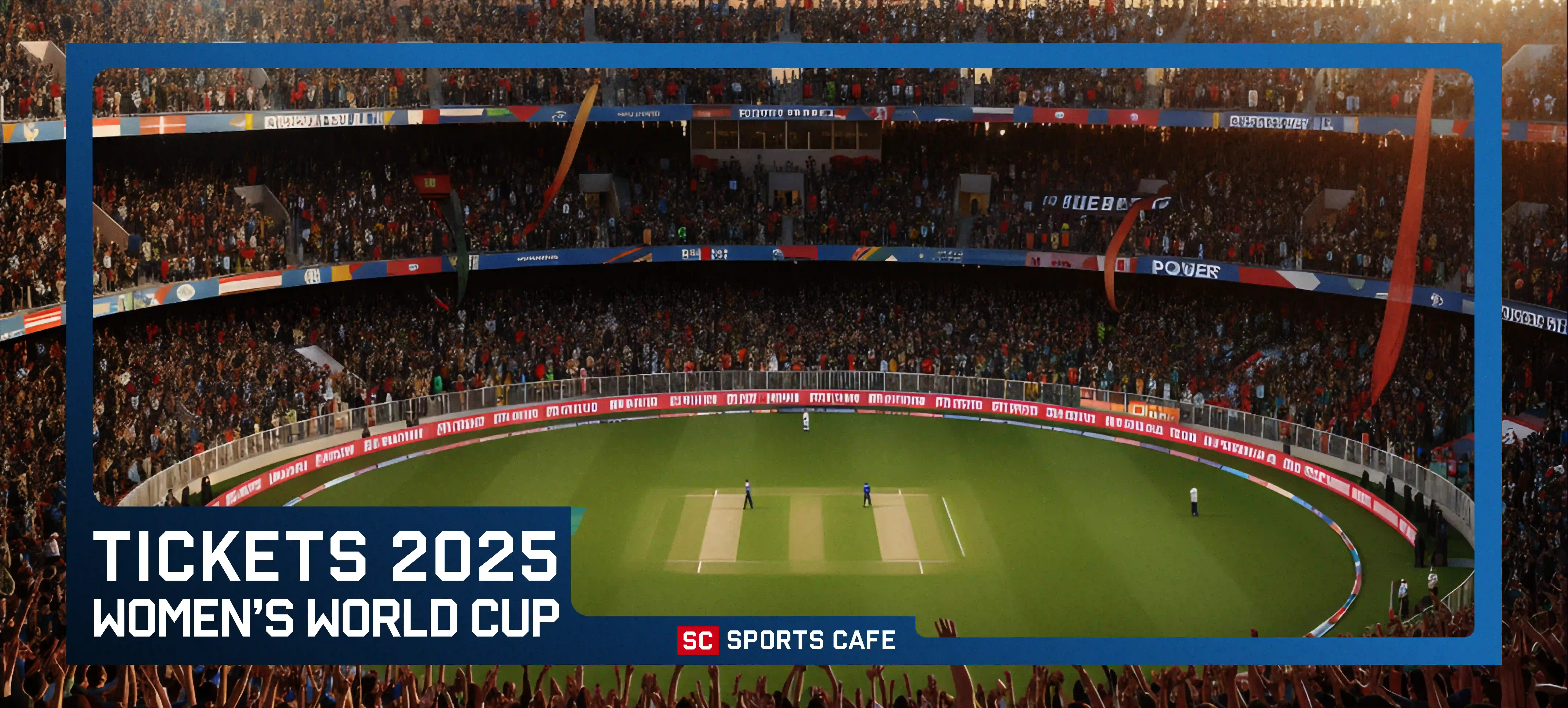 Womens Cricket World Cup Tickets 2025.