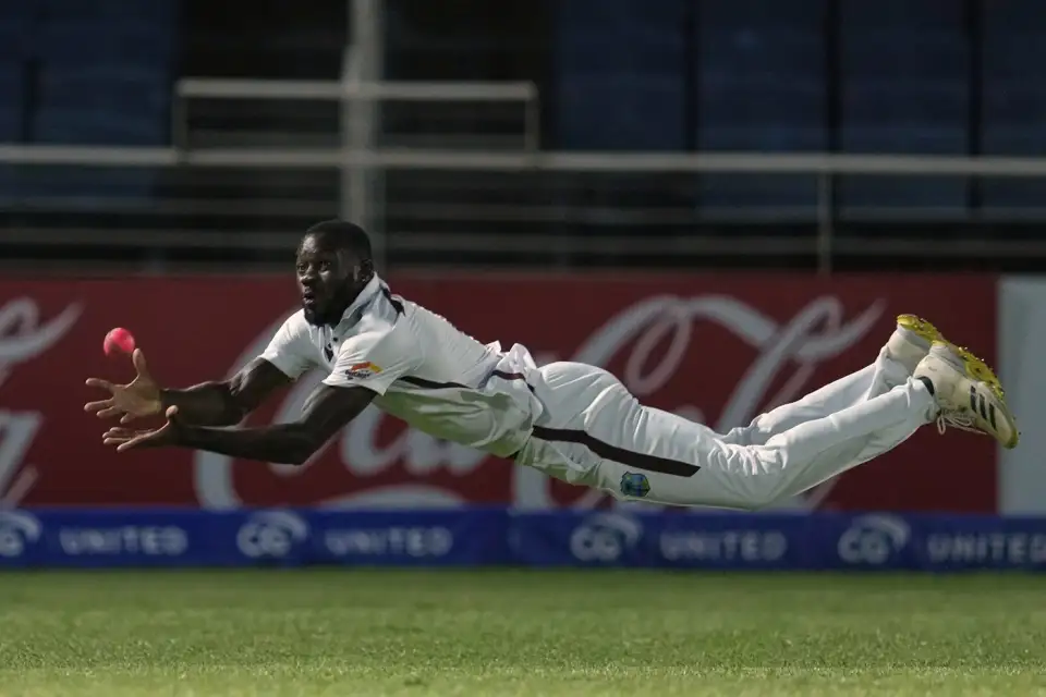 WATCH, WI vs AUS | Anderson Phillip launches himself into cricketing folklore with full-stretch blinder