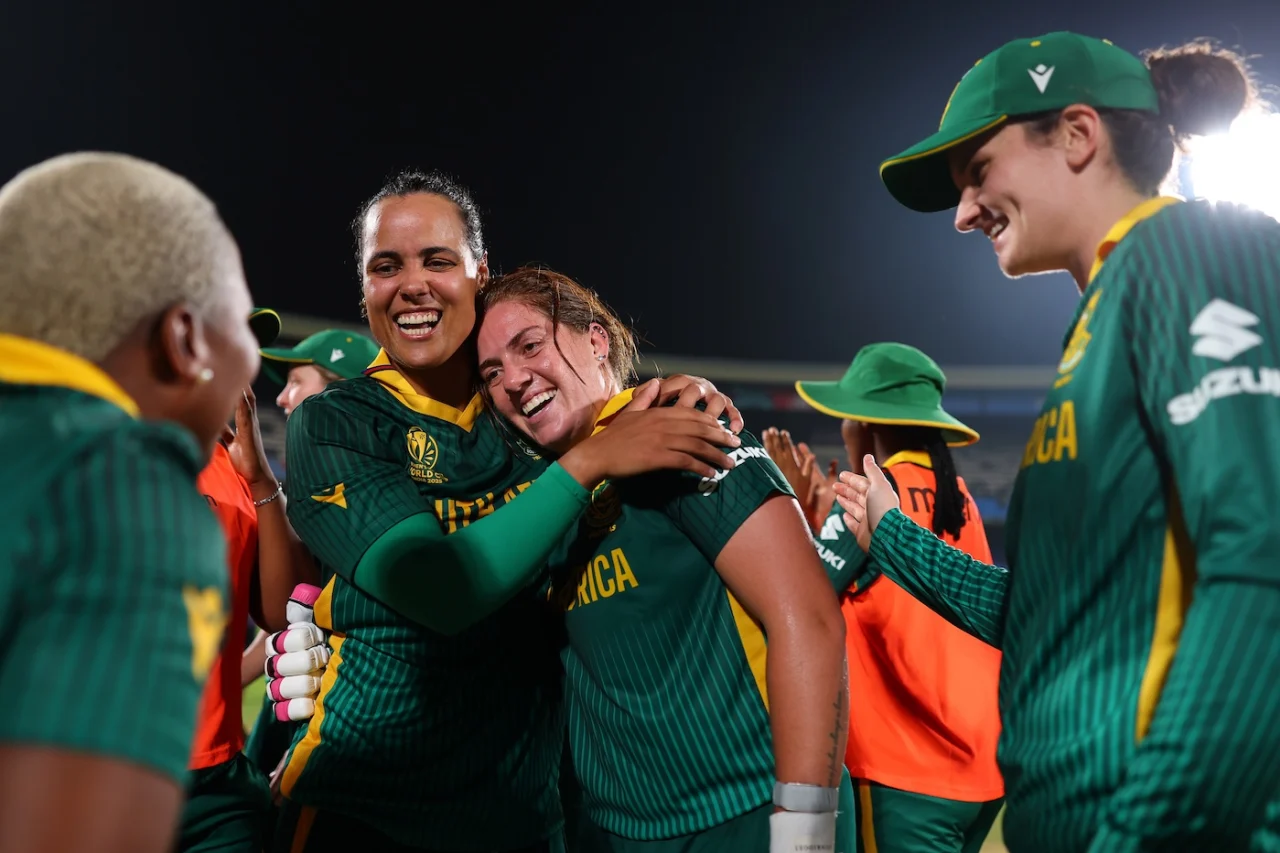 Chloe Tryone and Nadine de Klerk were the stars of South Africa's win over India in their latest encounter at the Women's World Cup
