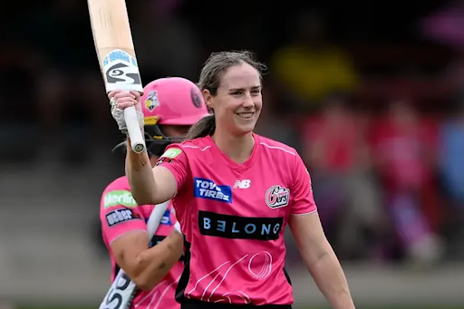 Ellyse Perry's 111 for Sydney Sixers against Adelaide Strikers in North Sydney on Sunday proved pivotal in taking her team to the WBBL Challenger
