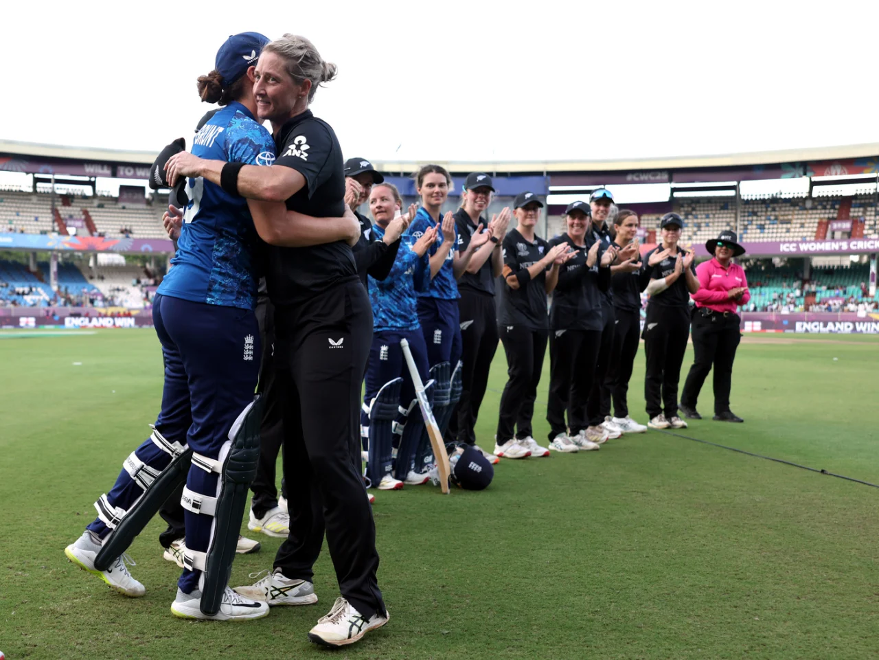 England Women beat New Zealand Women by 8 wickets in Sophie Devine's last ODI appearance (Women's World Cup 2025)