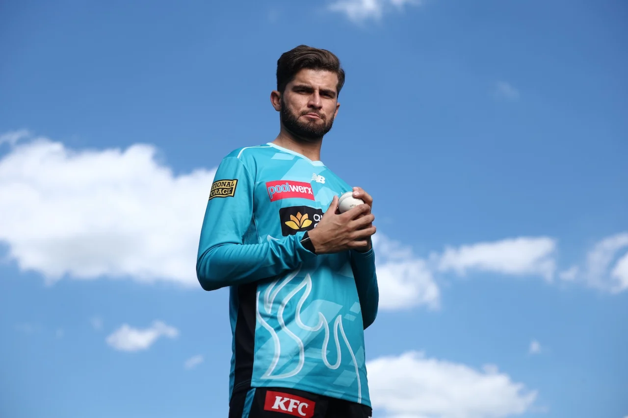 Shaheen Afridi was allowed to bowl only 16 deliveries in his Big Bash League debut for Brisbane Heat against Melbourne Renegades in Geelong on Monday