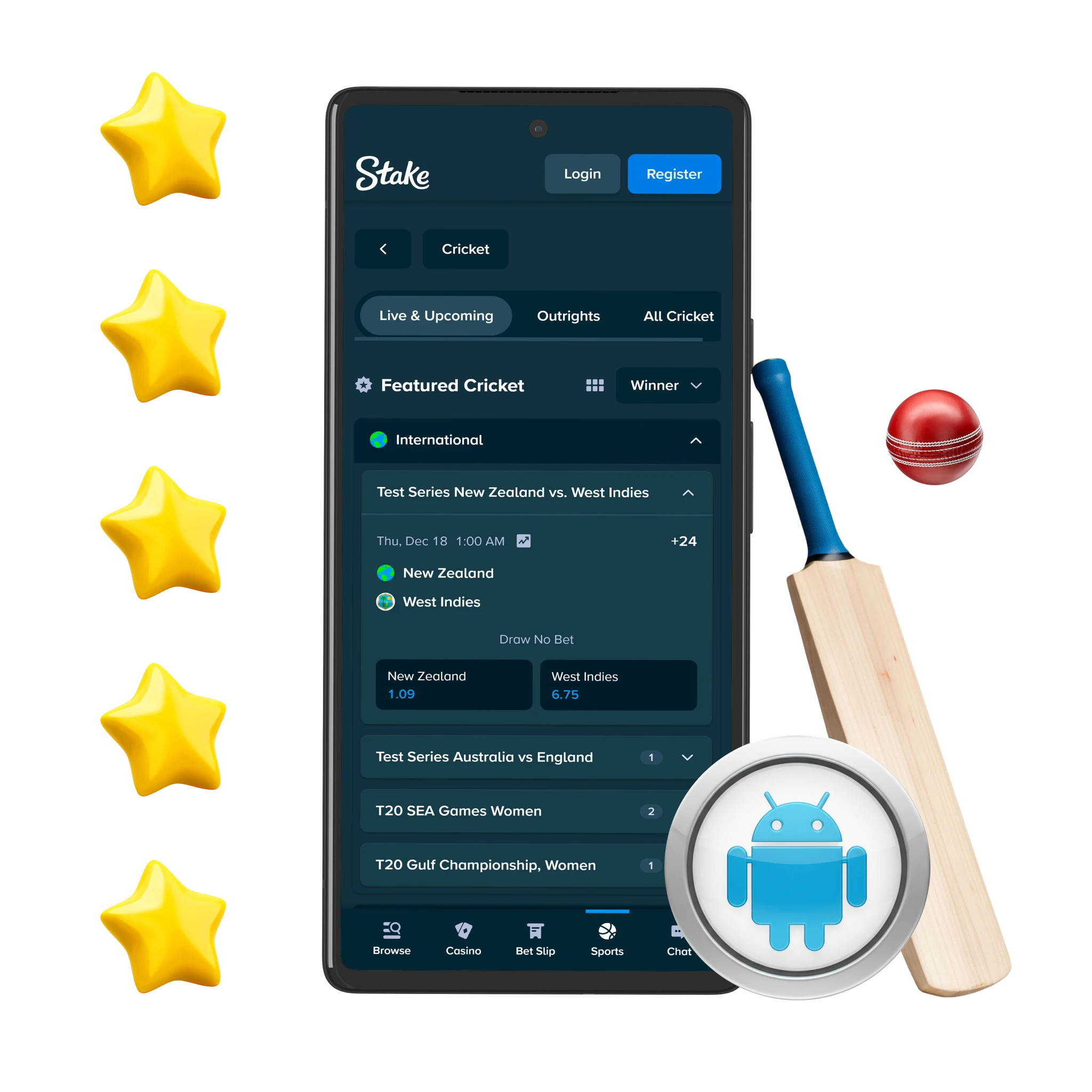 Cricket Betting Apps for Android (APK) | Best In India on December 2025