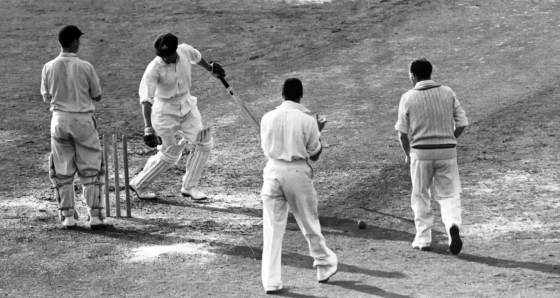 Donald Bradman was out for a duck in his final innings.