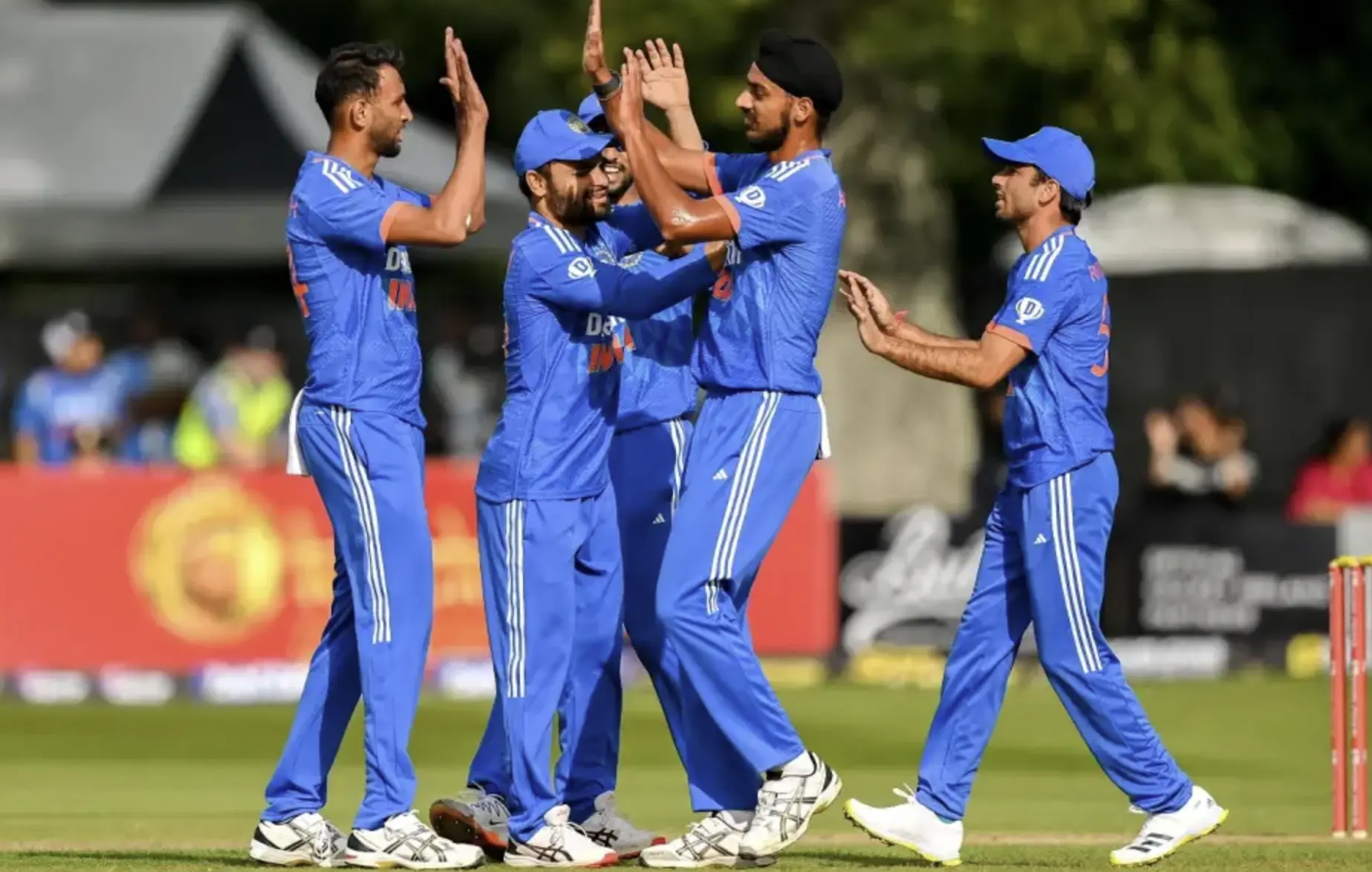 India defeated Ireland by 33 runs.