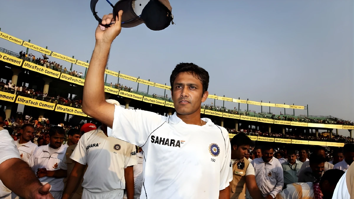 Kumble becomes India’s highest Test wicket taker on December 10, 2004.