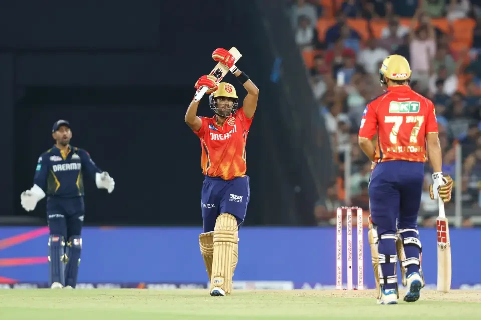 Punjab Kings defeated Gujarat Titans by 3 wickets on 4 April 2024.