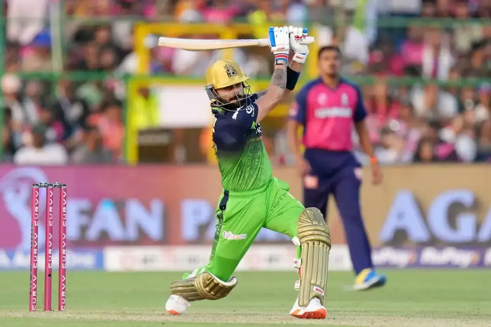 Royal Challengers Bengaluru defeated Rajasthan Royals by 9 wickets.