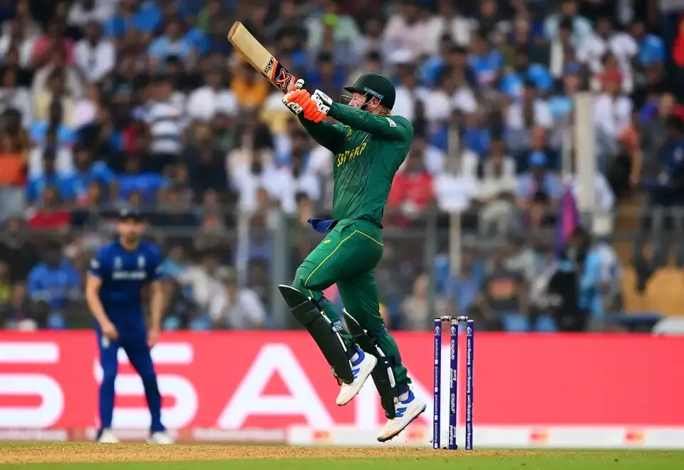 South Africa defeated England by 229 runs.