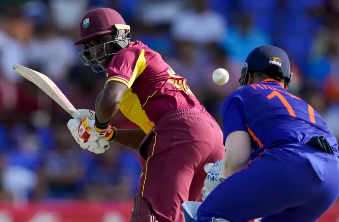 West Indies defeated India by 5 wickets.