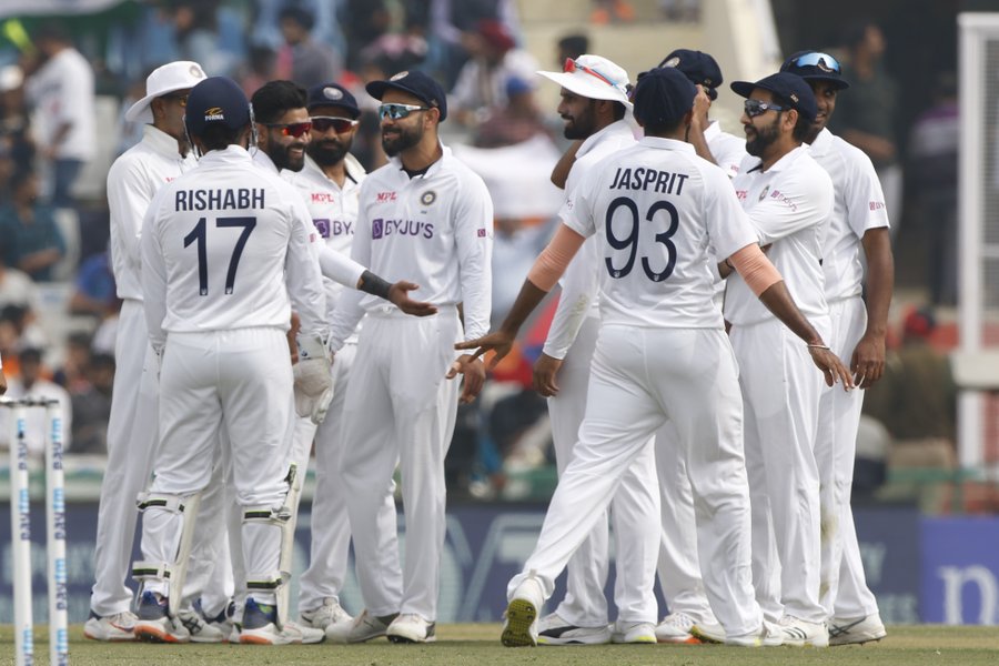 India beat Sri Lanka in the first Test match at Mohali.