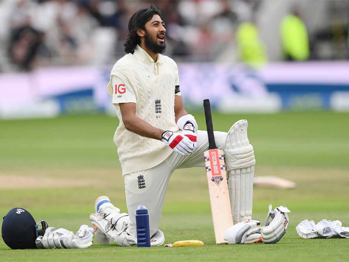 Haseeb Hameed scored 68 runs in the first innings.