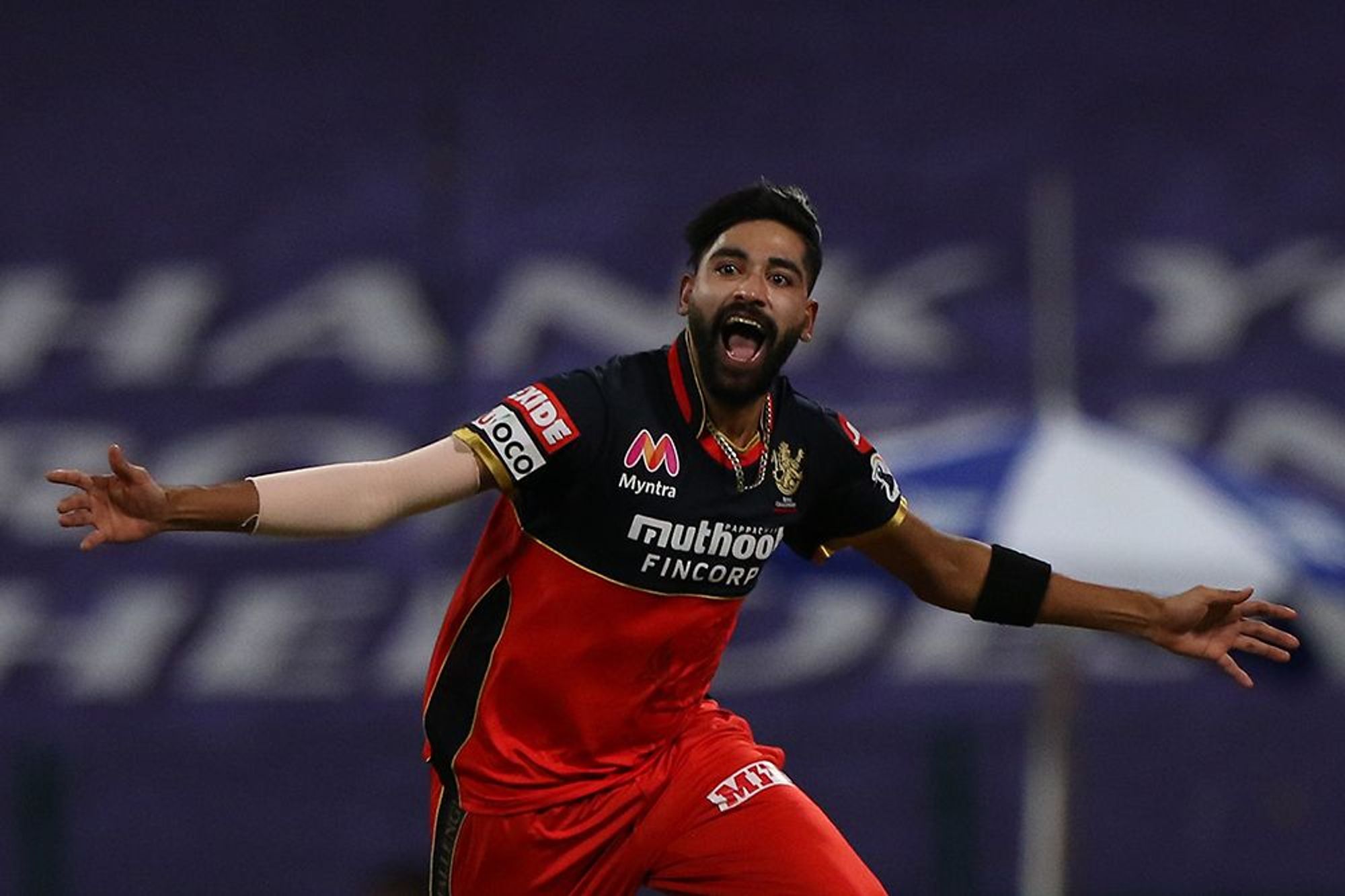 Siraj has played for Sunrisers Hyderabad and Royal Challengers Bangalore in IPL 