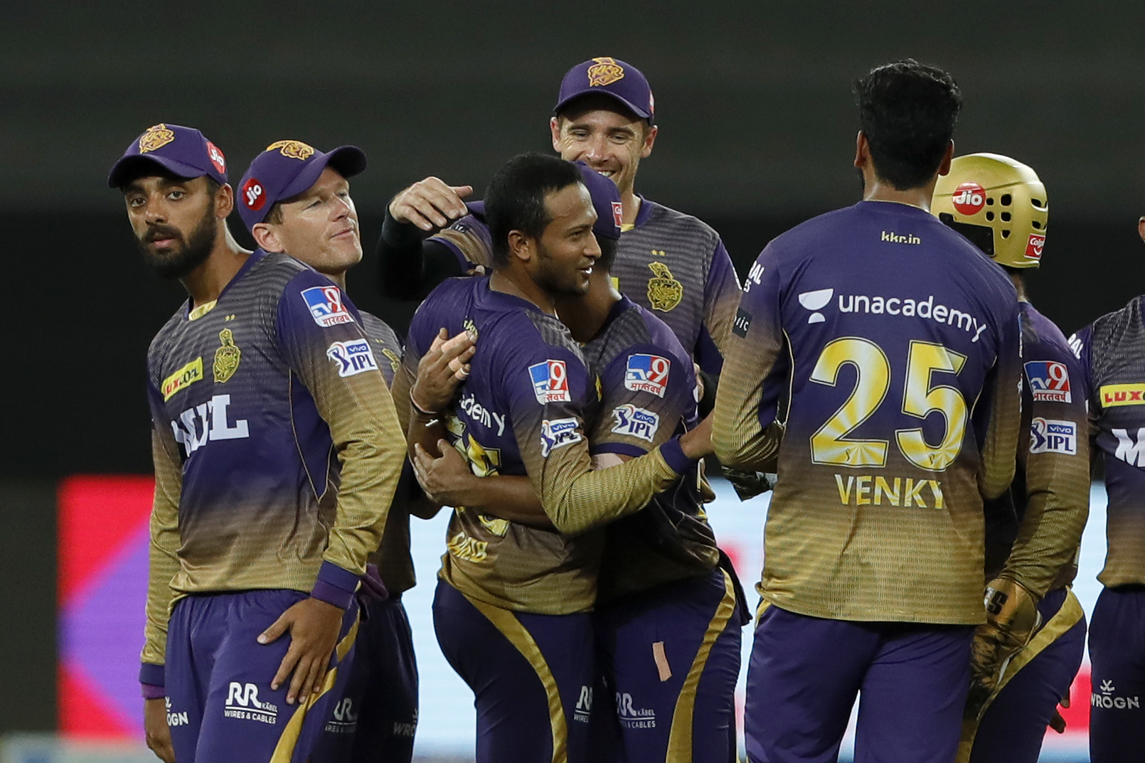 Shakib Al Hasan is playing his first match for KKR in the Second leg of IPL 2021