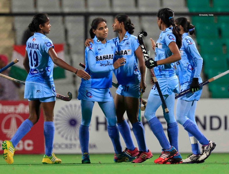 India women’s hockey team beat Malaysia 2-0 in Asia Cup
