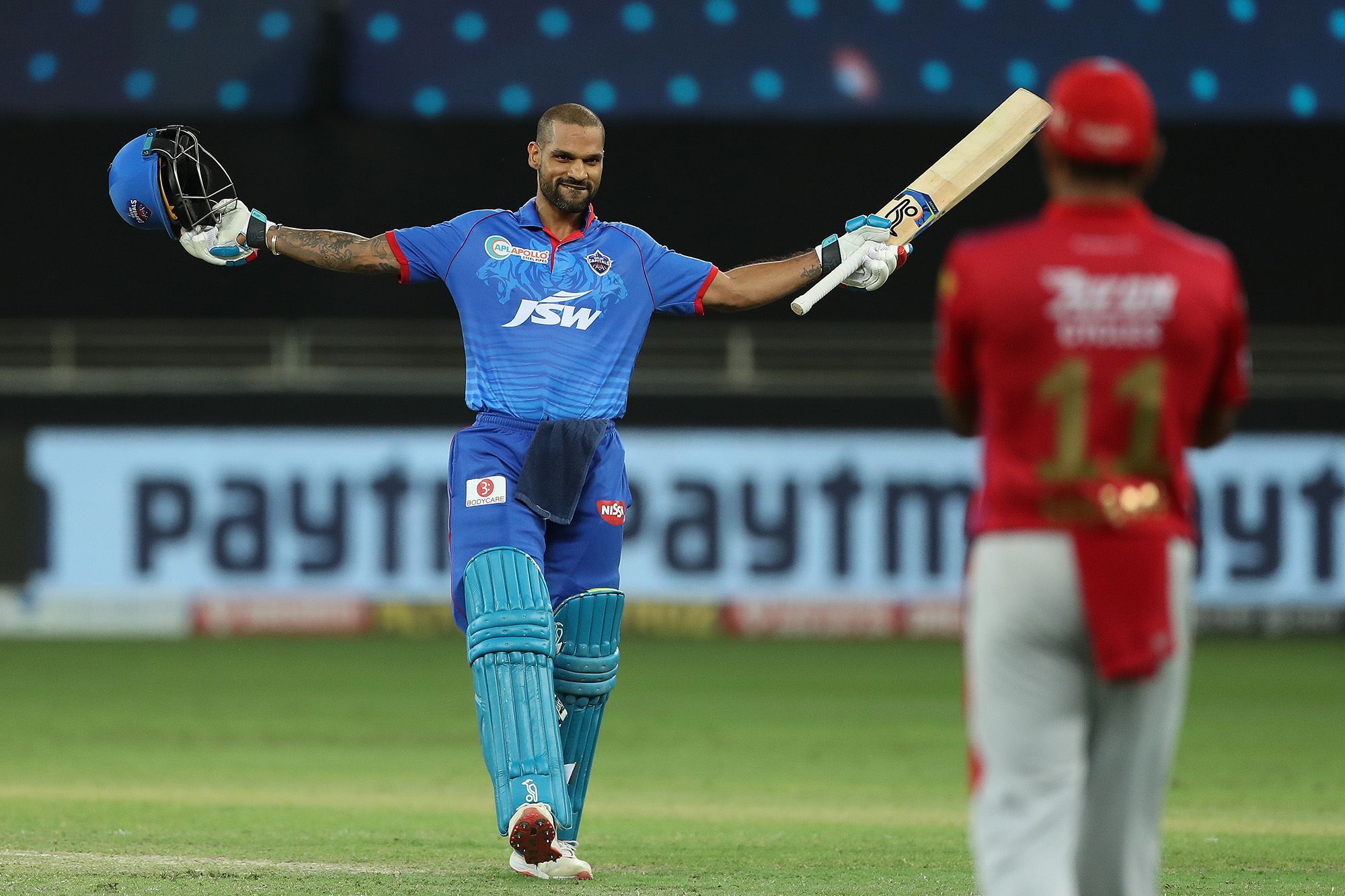 Shikhar Dhawan scored another hundred, this time against Punjab