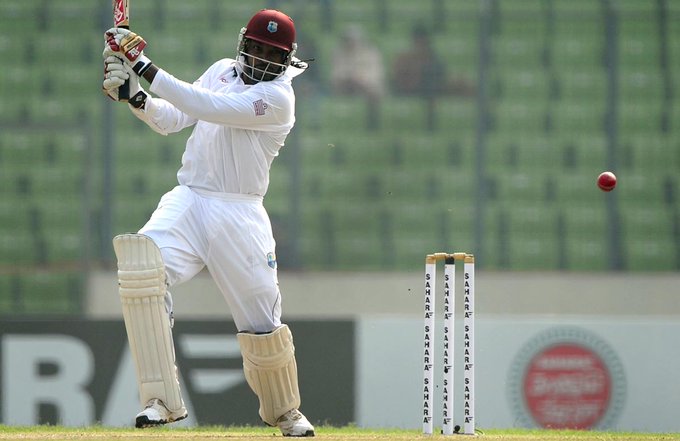 Gayle's best knock in Tests (333) came against Sri Lanka at Galle