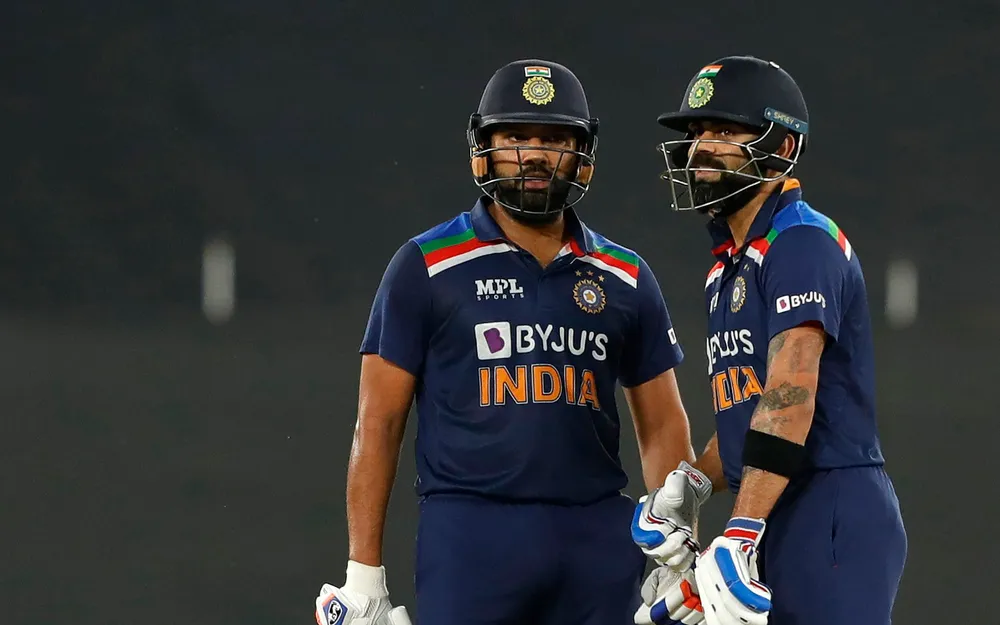 Kohli and Rohit opened the innings for India